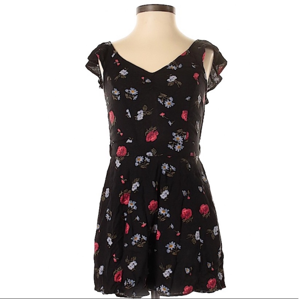 American Eagle floral romper